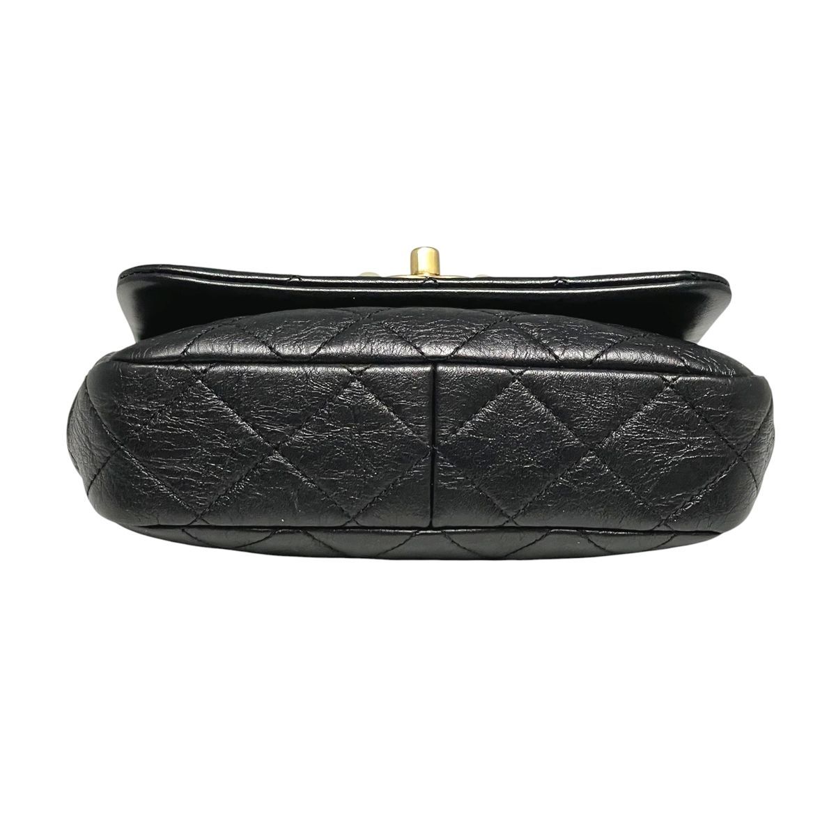 【中古】 CHANEL シャネル マトラッセ パールチェーンショルダー AS3000 ヴィンテージカーフレザー ターンロック キルティング レディース 25022244 AO CHANEL - 【中古】 CHANEL シャネル マトラッセ パールチェーン