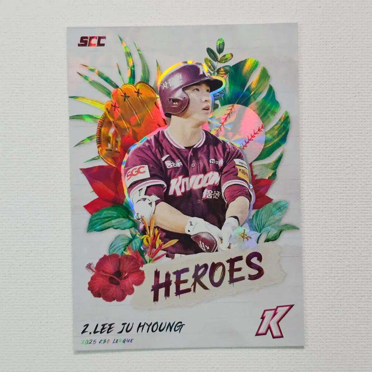 前者 KIWOOM HEROES キウム ヒーローズ ヒ・ジョンヒョプ サインボール 