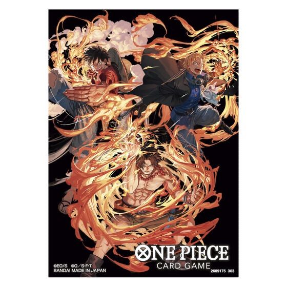 ワンピース ONE PIECEカードゲーム リミテッドカードスリーブ 4種