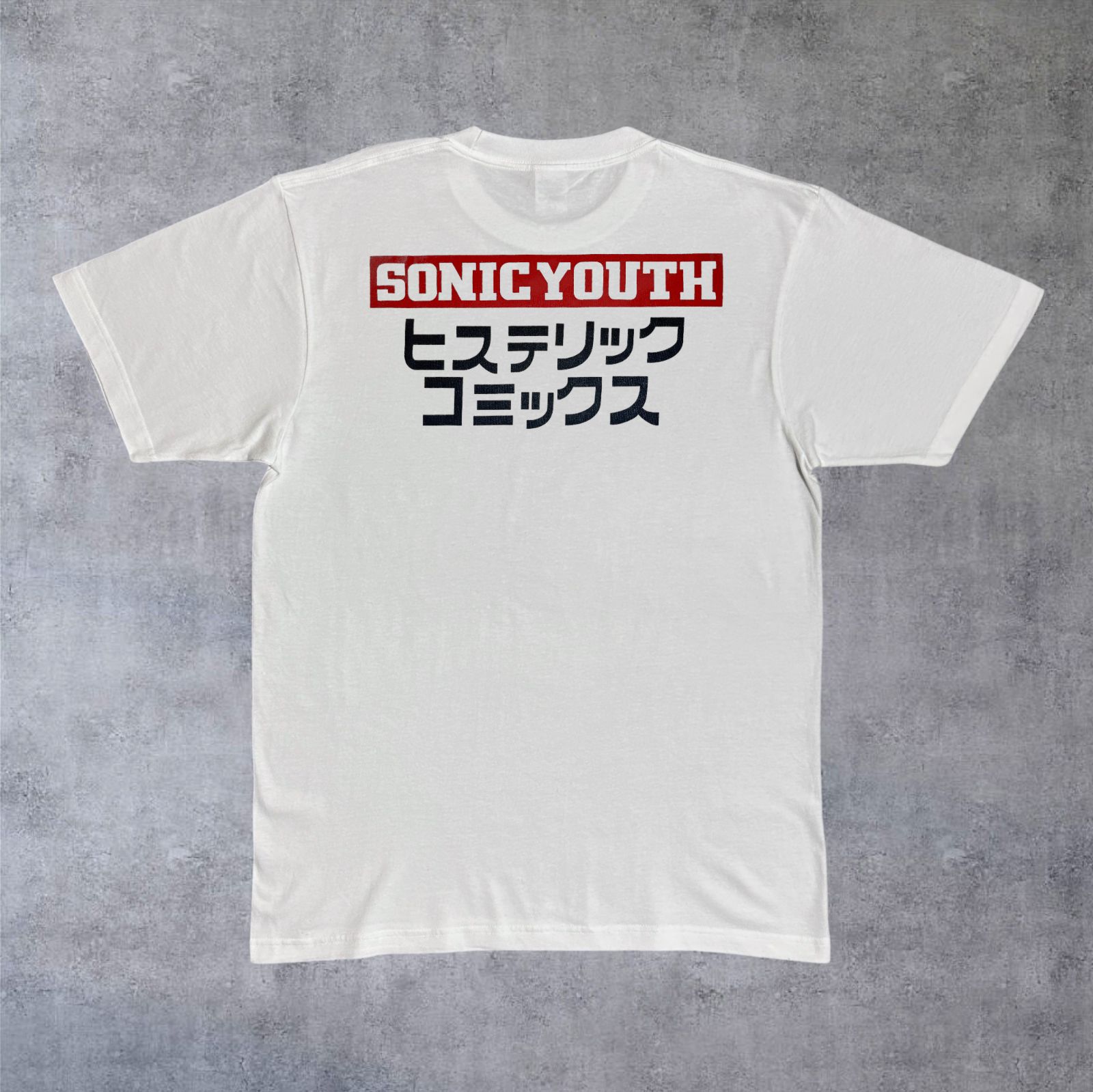 SONIC YOUTH 無敵戦隊ソニックユース ヒステリックコミックス 半袖 T 