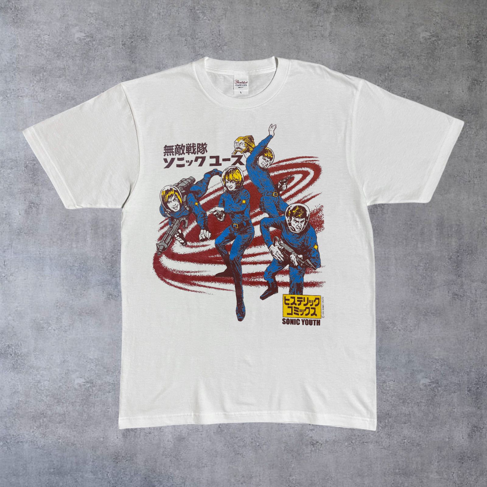 SONIC YOUTH 無敵戦隊ソニックユース ヒステリックコミックス 半袖 T 