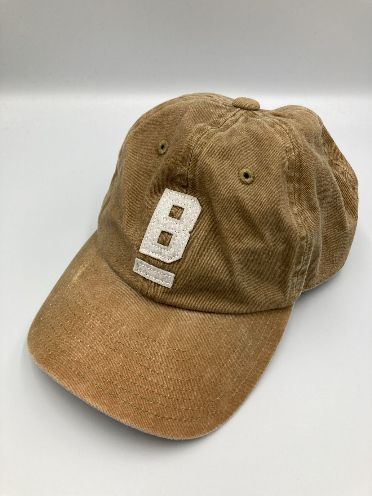 BACK NUMBER バックナンバー キャップ FREE ブラウン コットン ベースボール