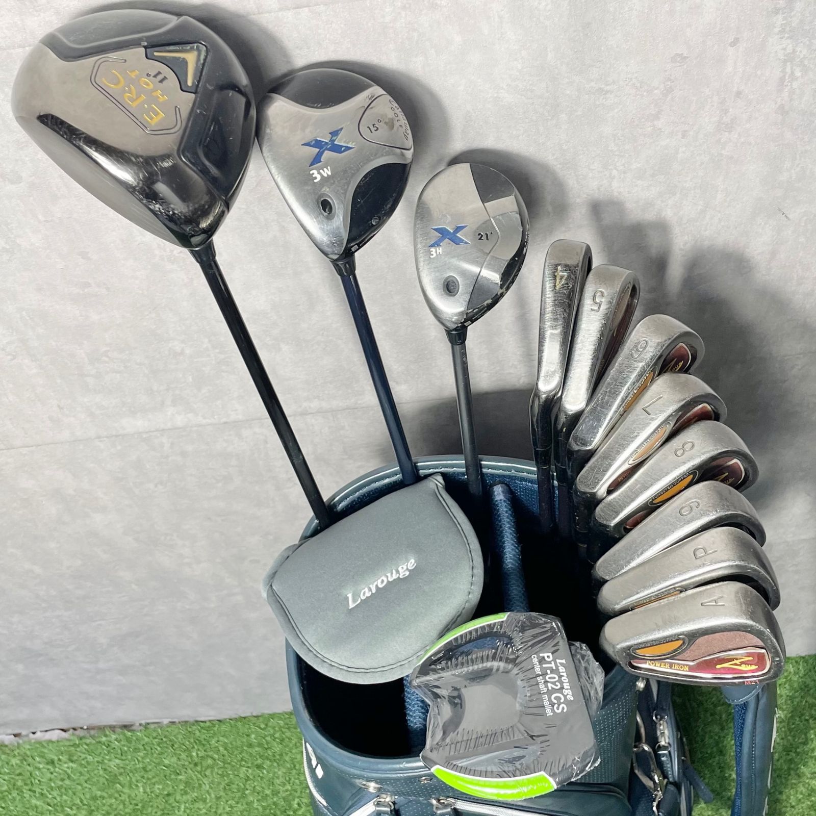貴重なレフティ】Callaway ERC HOT キャロウェイ ゴルフクラブセット 