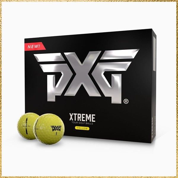 ☆彡送料無料でお届け☆彡 ピーエックスジー(PXG) ゴルフボール Xtreme Tour Golf Ball Yellow イエロー 1ダース（12球入） GB-JP-DOZ-XTTR-YEL