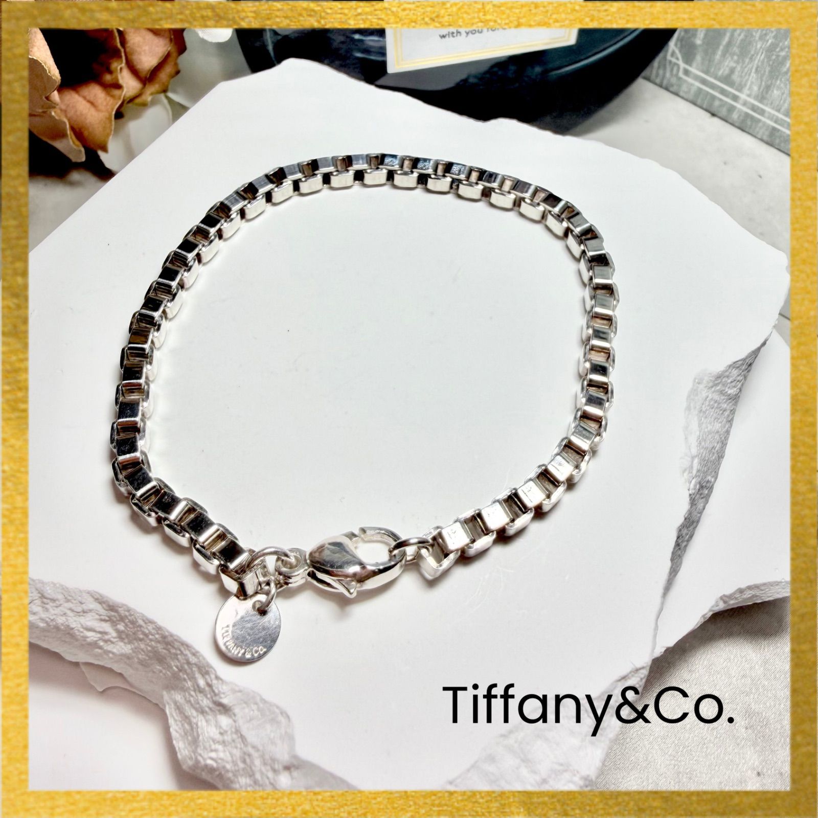 新品仕上済 Tiffany&Co. ティファニー ベネチアン ブレスレット