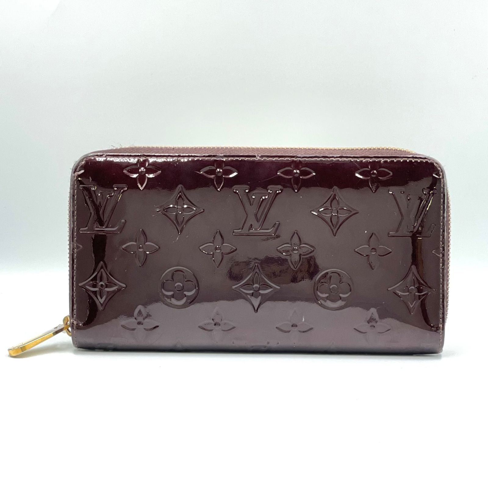 LOUIS VUITTON ジッピーウォレット モノグラムヴェルニ モノグラム 