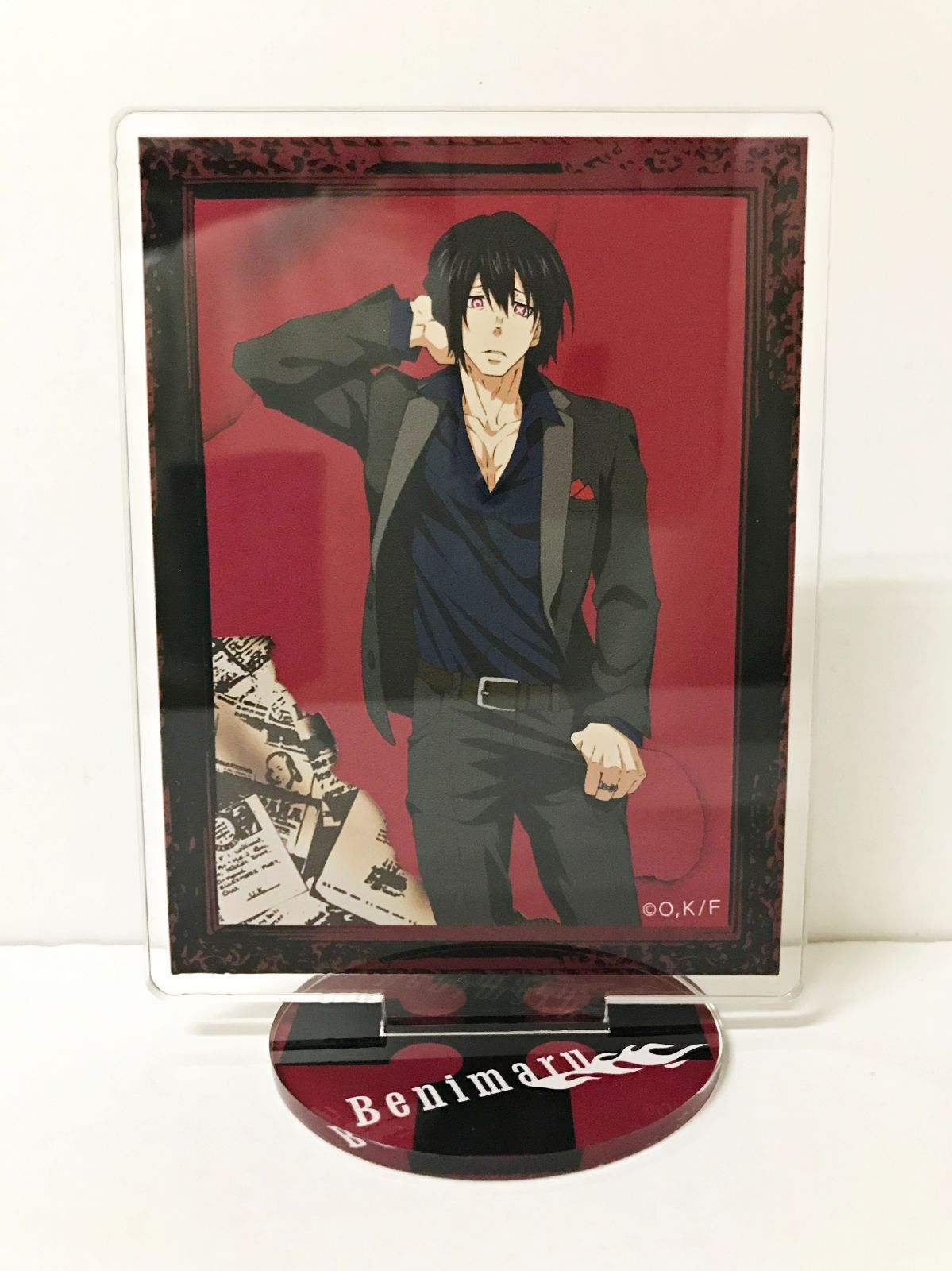 新門紅丸 炎炎ノ消防隊 Limited Shop マルイ 缶バッジ アクキー 【公式