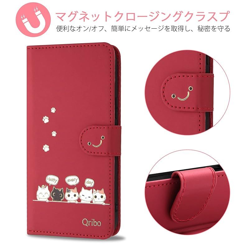 新品 Qribo 適用の iPhone 17 Pro Max ケース 手帳型 い