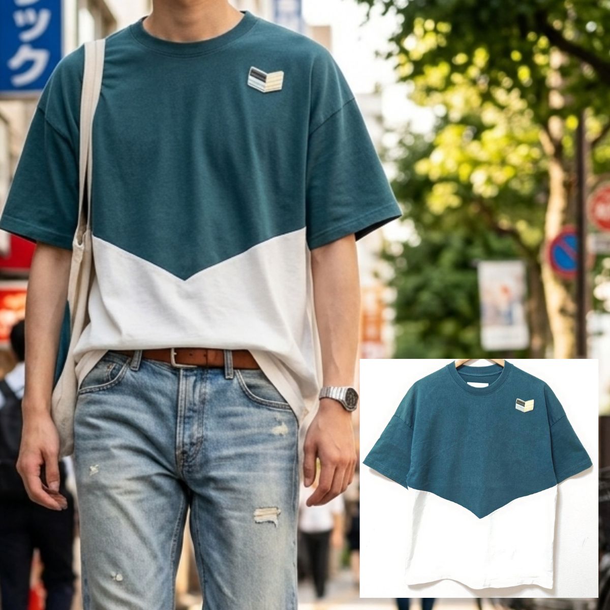 ゆったりしたシルエットが魅力【JIL SANDER】ジルサンダー Tシャツ 
