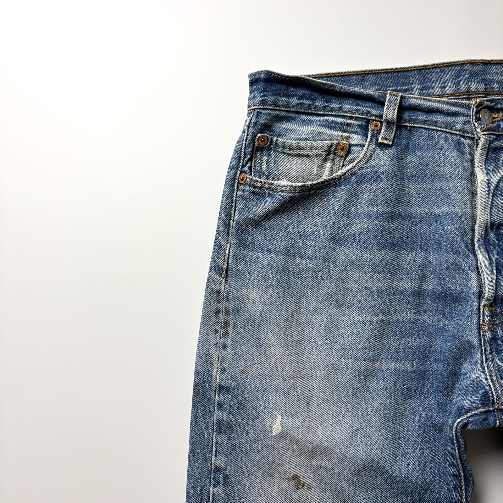リーバイス 501 W36 L30 鬼ヒゲ ペンキ コロンビア製 リーバイス Levis 501 デニム パンツ ジーンズ W36 L30 鬼ヒゲ ペンキ