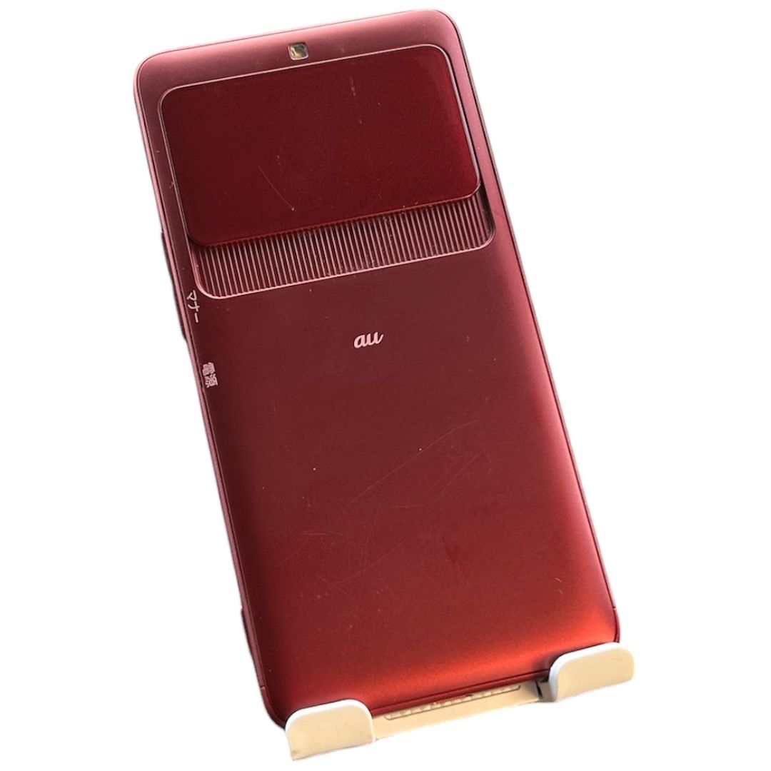 BASIO3 KYV43 レッド 中古 SIMフリー 安心保証 - メルカリ