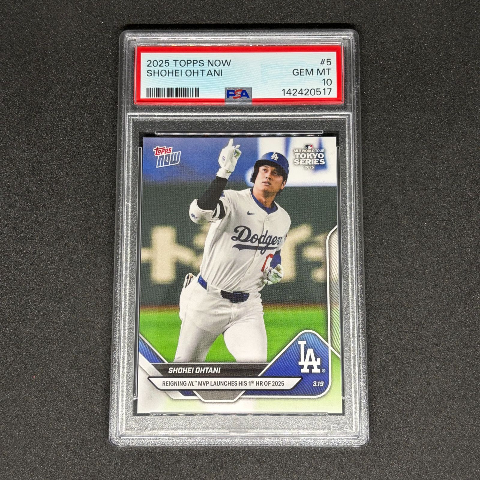 大谷翔平 / Shohei Ohtani TOPPS NOW トップス ナウ 2025 card 5