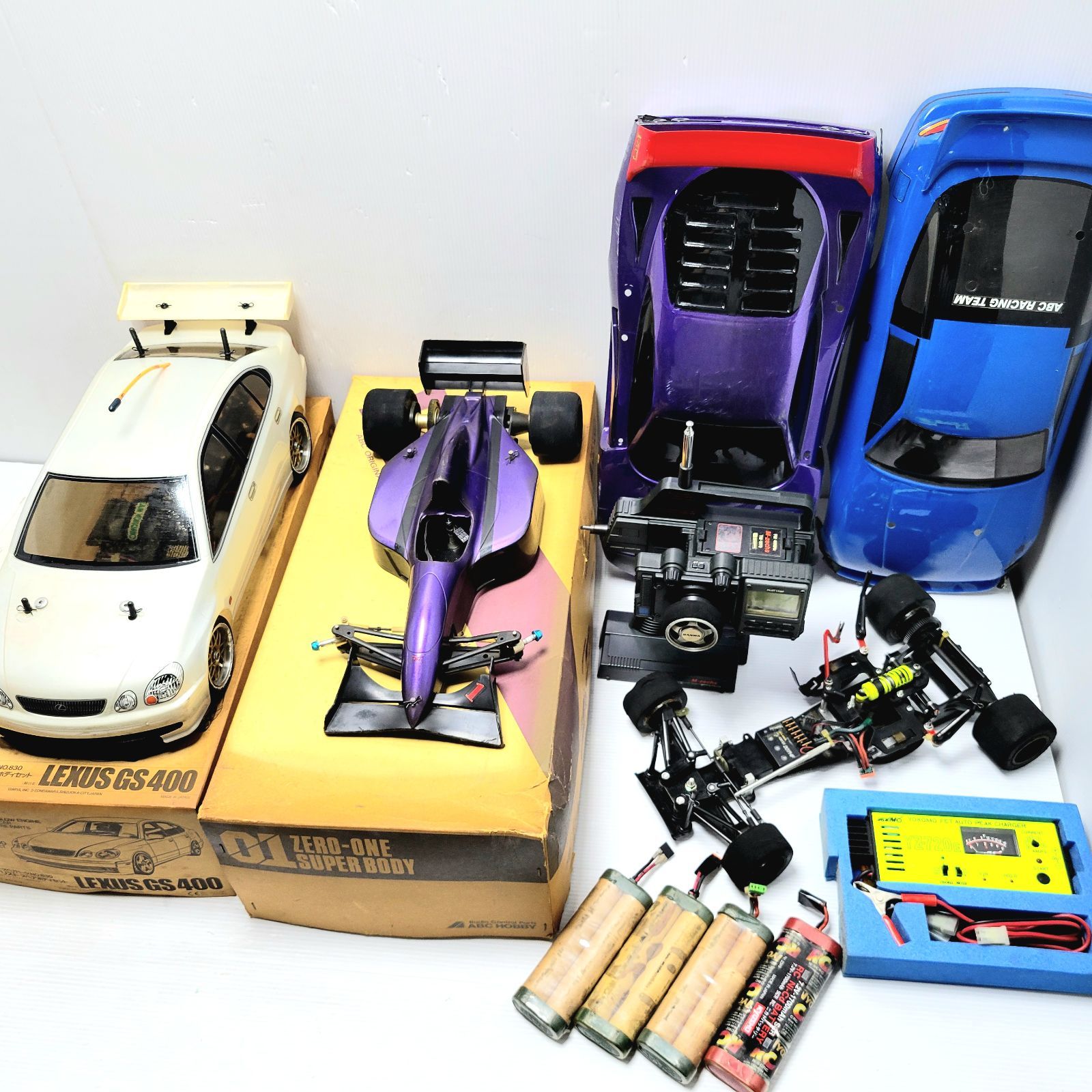 ジャンク】希少 タミヤ LEXUS GS400 / ABCホビー ZERO-ONE 他 RCまとめ 