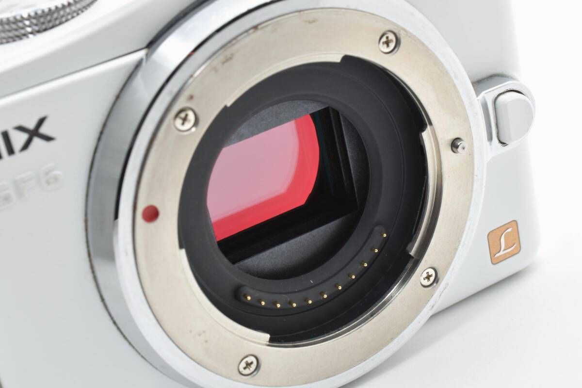カメラ ☆美品☆ Panasonic パナソニック LUMIX DMC-GF6 ボディ ミラー