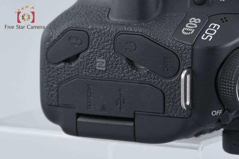 【中古】Canon キヤノン EOS 80D ダブルズームキット シャッター回数僅少 キヤノン（Canon） 【中古】Canon EOS 80D デジタル一眼レフカメラ