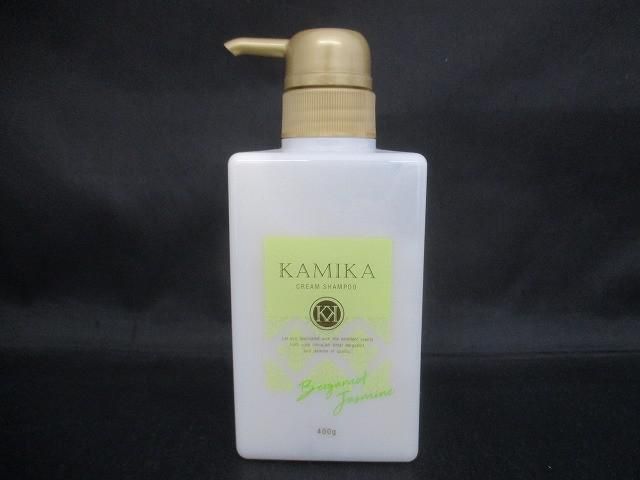 未使用 コスメ KAMIKA カミカ オールインワンクリームシャンプー BJ ベルガモットジャスミン 400g クリーム状シャンプー