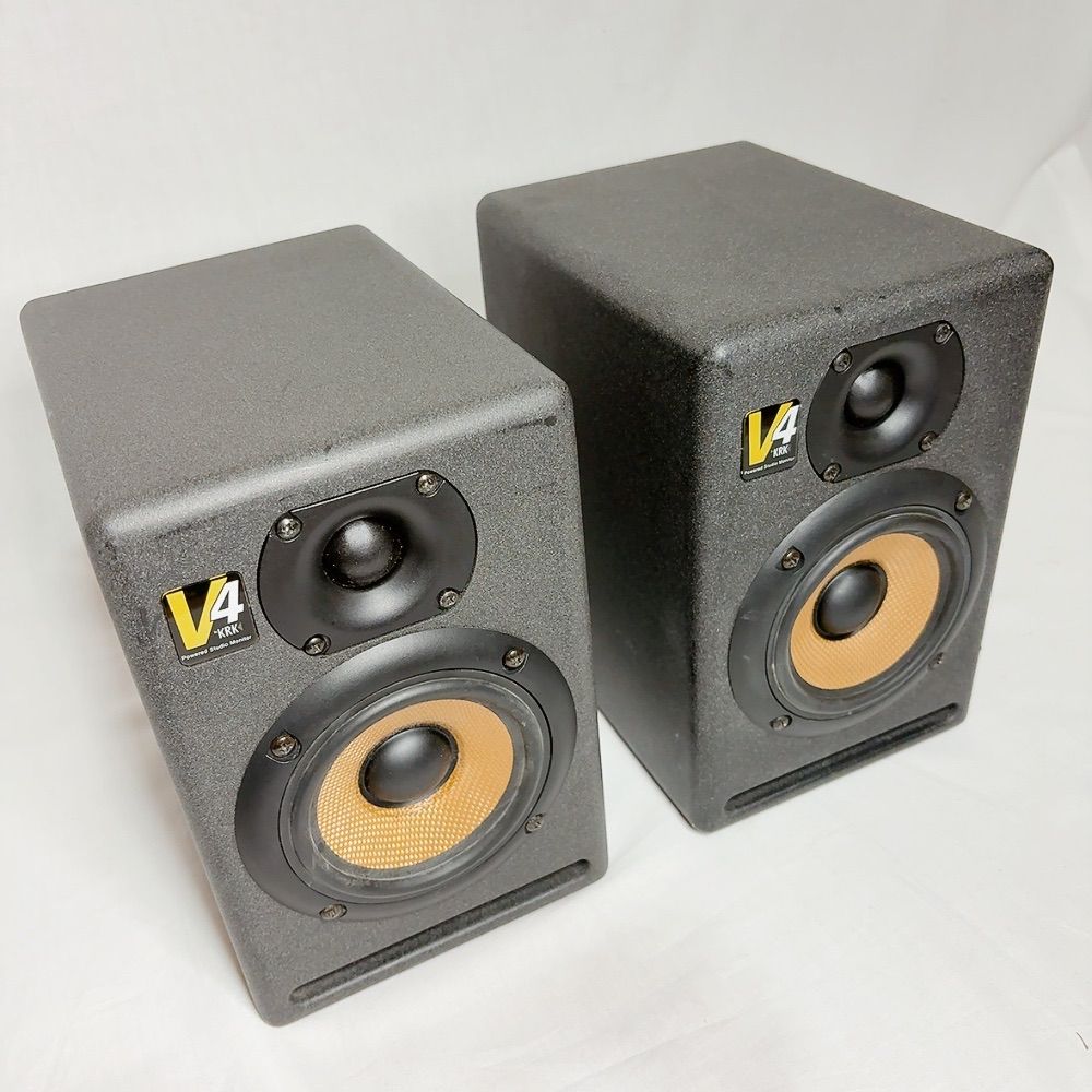 希少品】KRK V4 初代モデル スタジオモニター パワードスピーカー