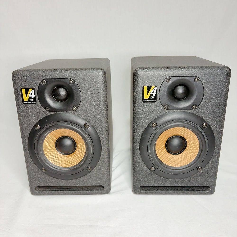 希少品】KRK V4 初代モデル スタジオモニター パワードスピーカー