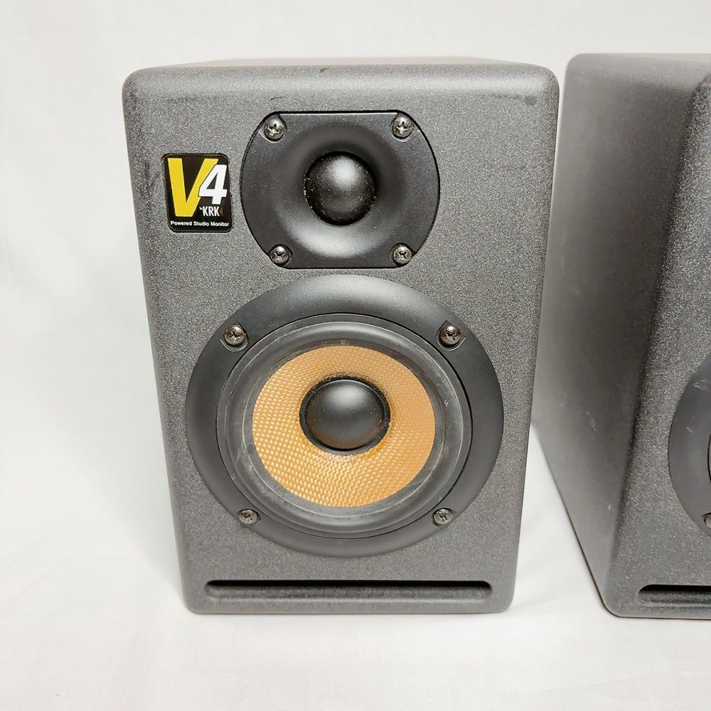 希少品】KRK V4 初代モデル スタジオモニター パワードスピーカー