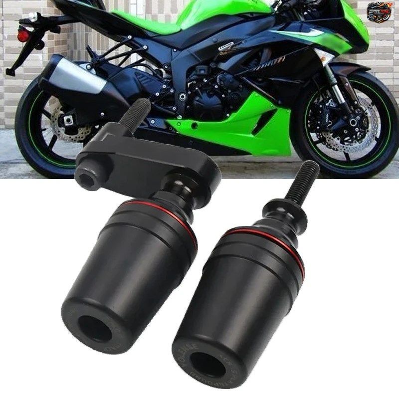 ZX-6R オートバイ転倒保護フレームスライダーフェアリングガード