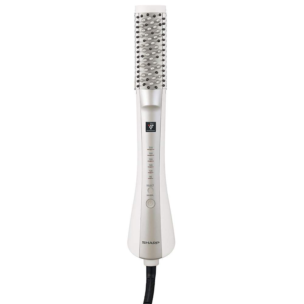 新品 シャープ プラズマクラスター搭載 ヘアアイロン ヒートピンタイプ ホワイト IB-JA7H-W