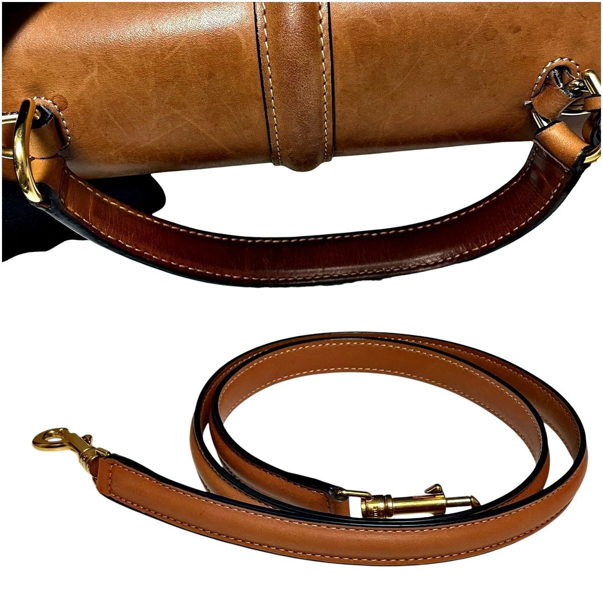 中古】 CELINE セリーヌ ショルダーバッグ スモール16セーズバッグ
