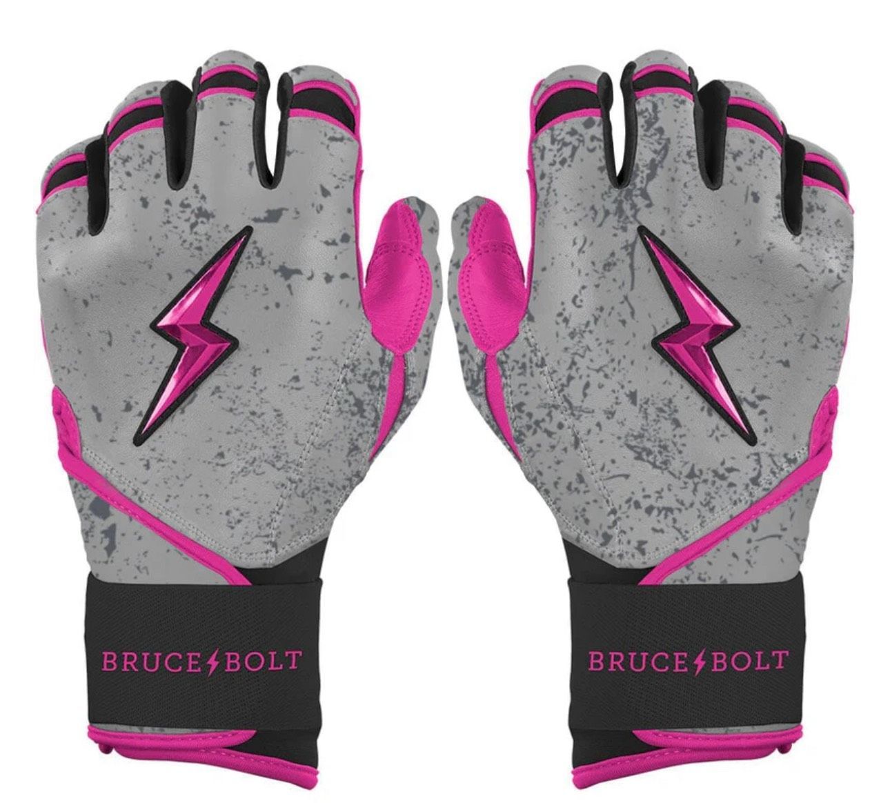 ブルースボルト　野球　ソフトボール　バッティンググローブ　ロングカフ　コンクリート　Brandon Nimmo Signature Series Long Cuff Batting Gloves - Concrete