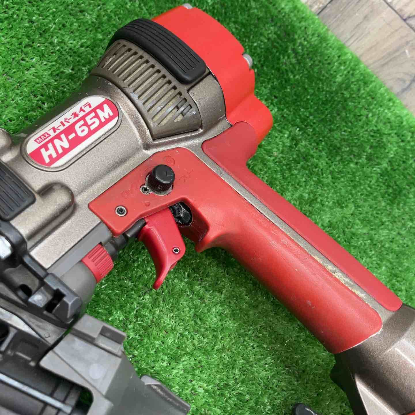 中古整備品】◇マックス(MAX) 高圧ロール釘打(コイルネイラ) HN-65M 