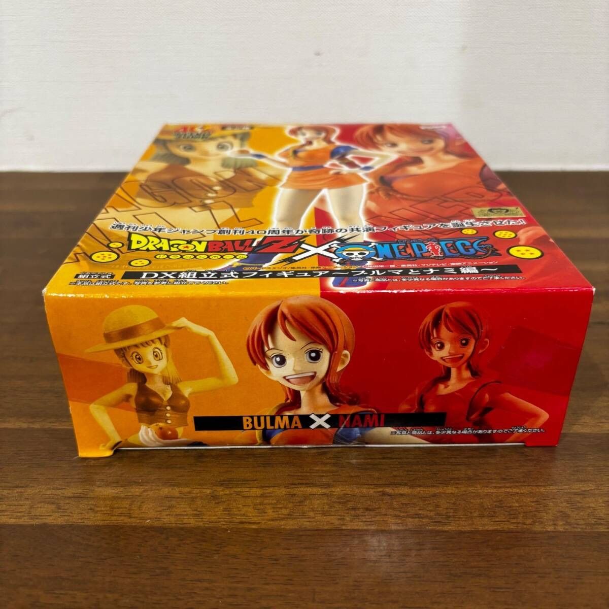 フィギュア ドラゴンボール Z × ワンピース DX 組立式 ブルマ ルフィ