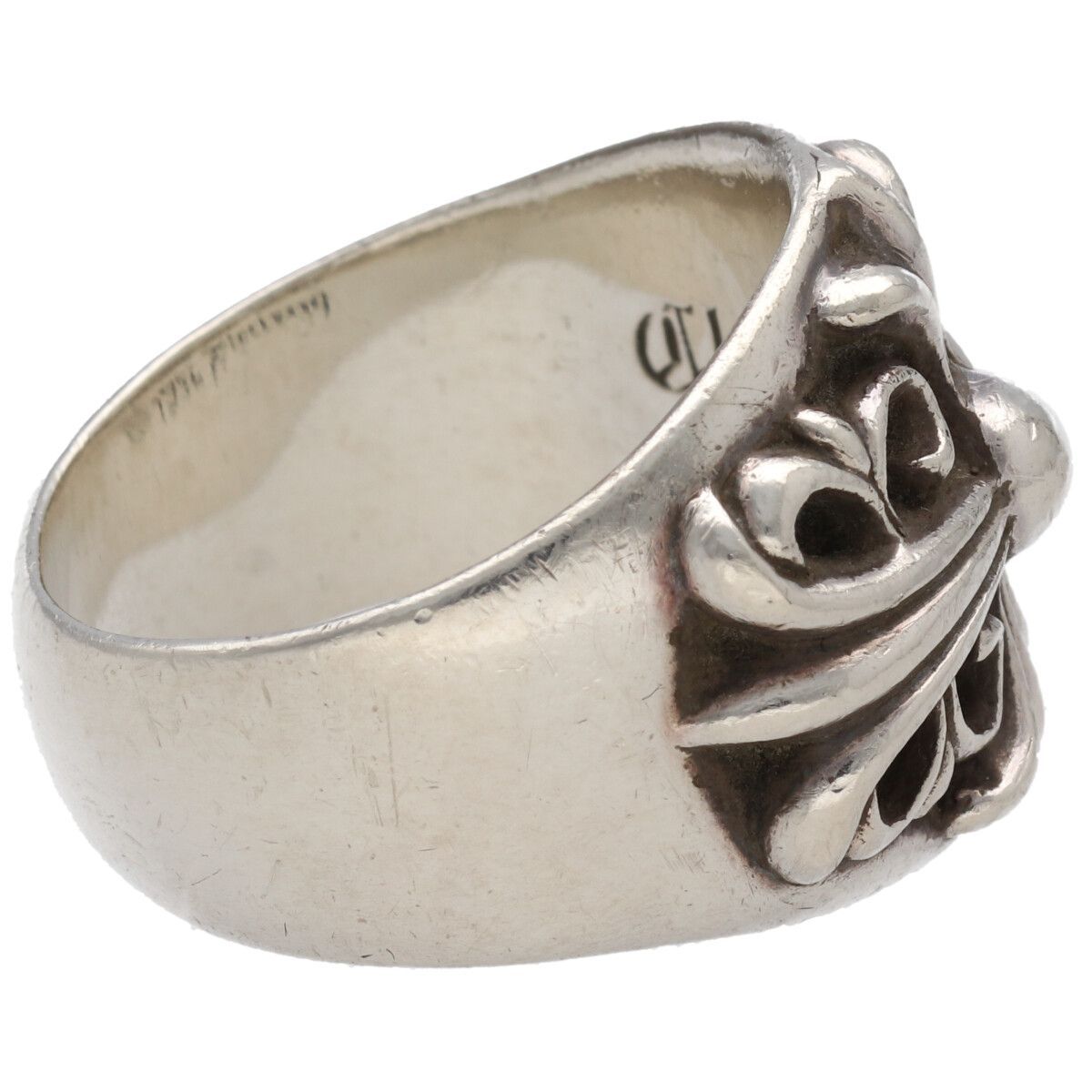 中古】 CHROME HEARTS クロムハーツ キーパーリング 25号 SV925