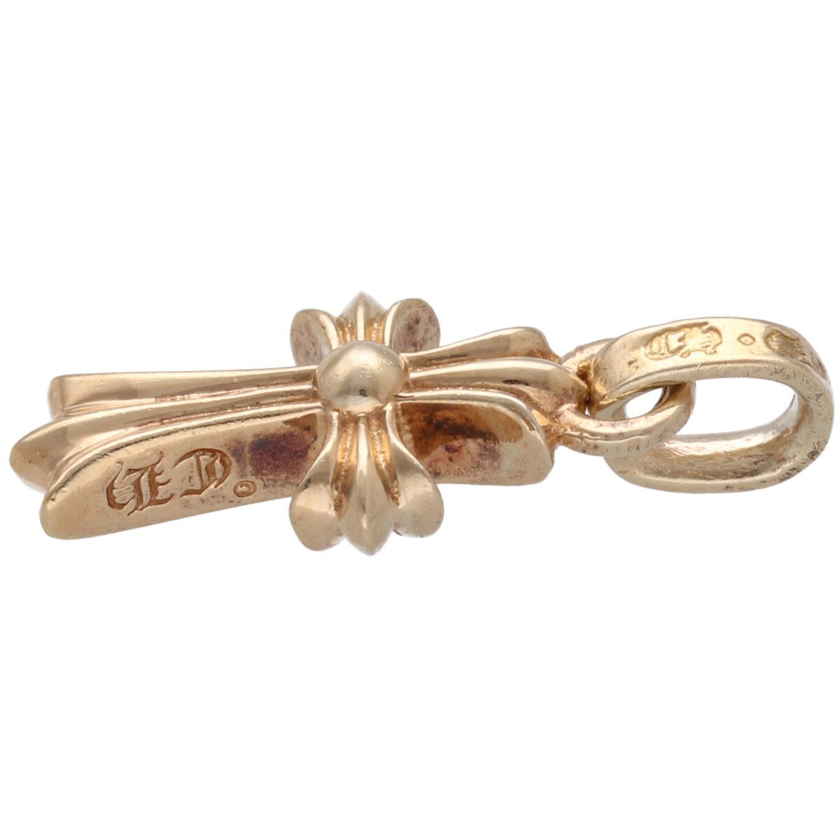 中古】 CHROME HEARTS クロムハーツ ベイビーファットクロスチャーム