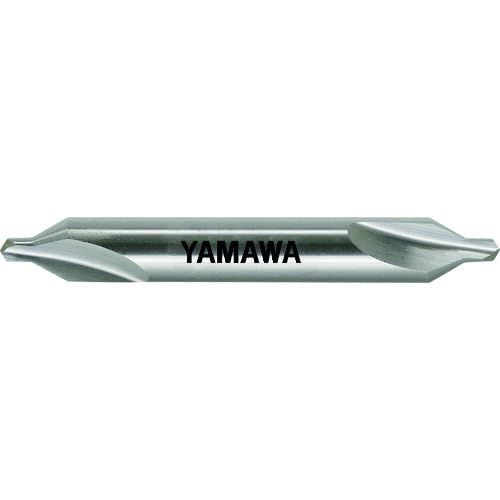 【新品・2営業日で発送】YAMAWA ヤマワ ヤマワ 弱ねじれ溝A形60° 超硬センタ穴ドリル C-CD-S 3X60°X8 (CCDS3X60X8 8013)