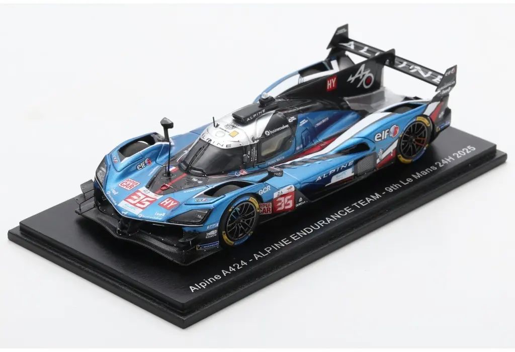 初回限定】 ミニカー 2025 24H Mans Le 9th A424 Alpine ミニカー