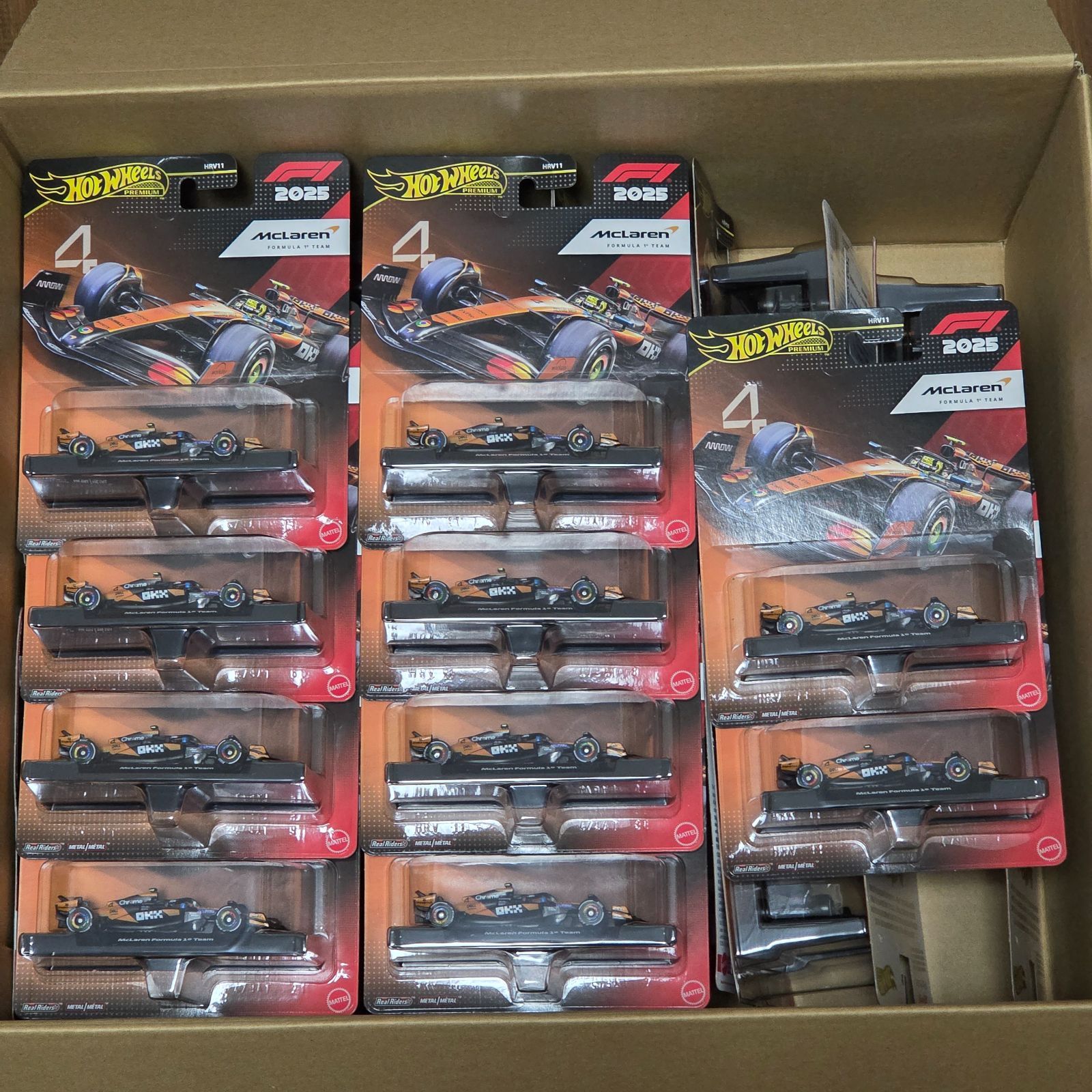 大特価10台セット】ホットウィール プレミアム F1 マクラーレン ランド 