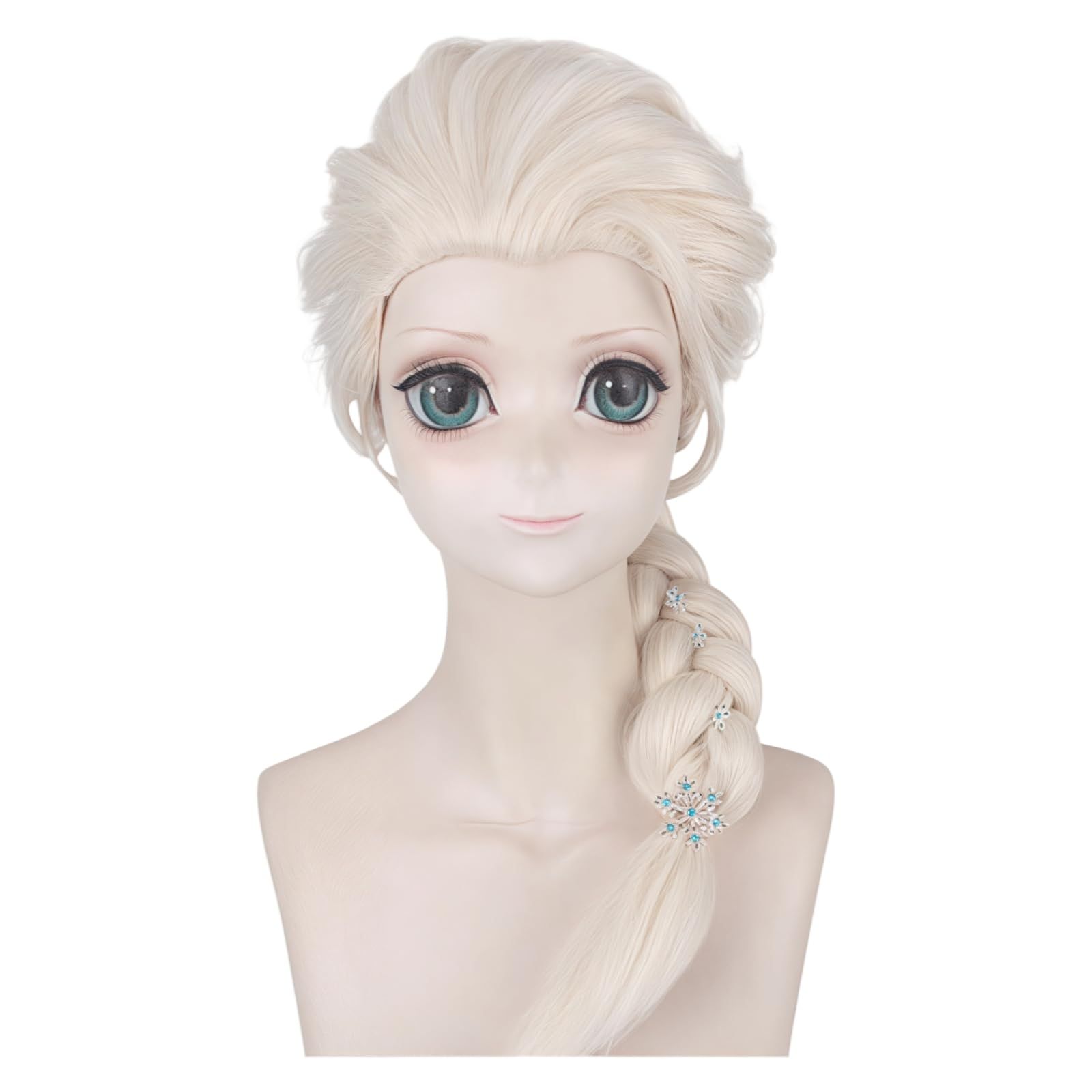 Sizuuenn アナと雪の女王 エルサ ウィッグ コスプレ かつら 耐熱 専用
