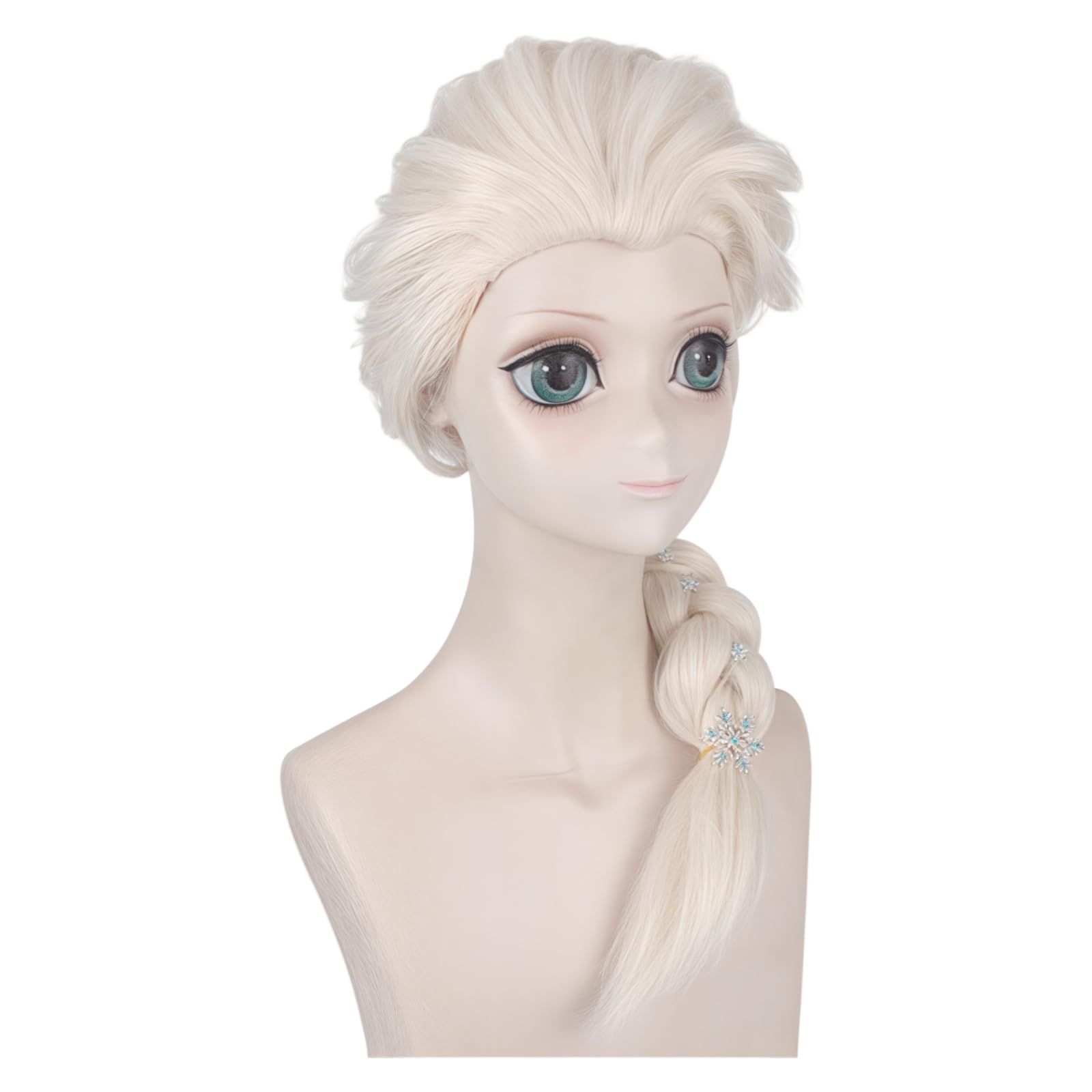 Sizuuenn アナと雪の女王 エルサ ウィッグ コスプレ かつら 耐熱 専用