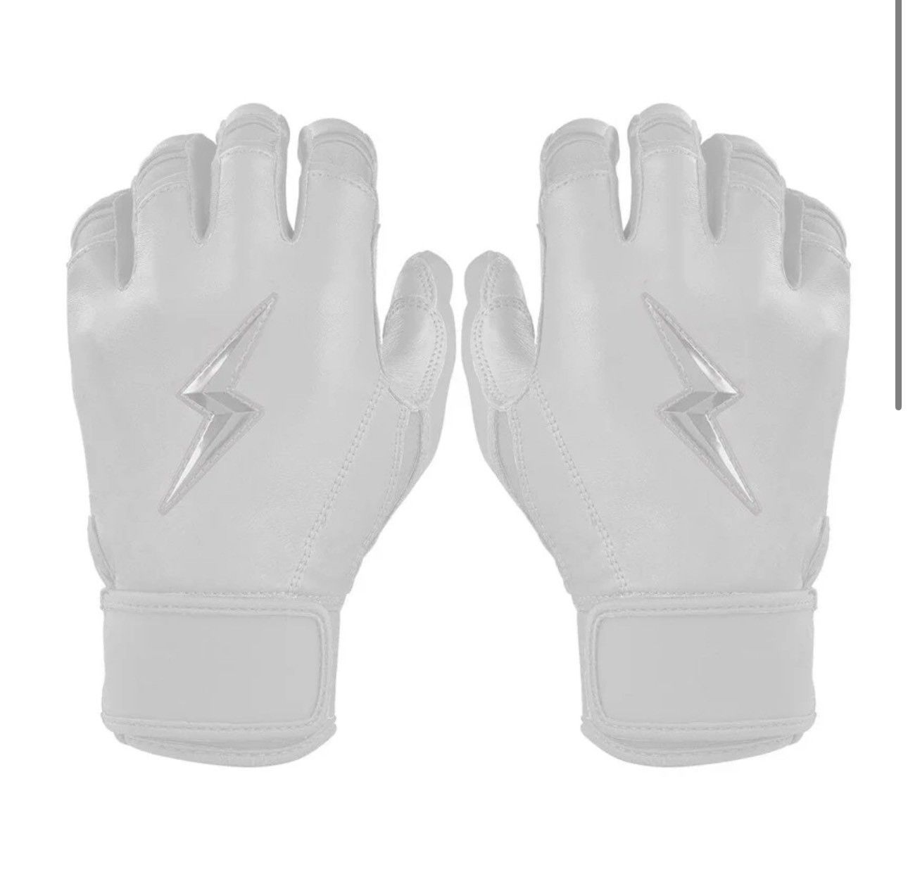 ブルースボルト 野球　ソフトボール　バッティンググローブ　ショートカフ ホワイトアウト　Bear Series Short Cuff Batting Gloves - PREMIUM PRO. WHITEOUT