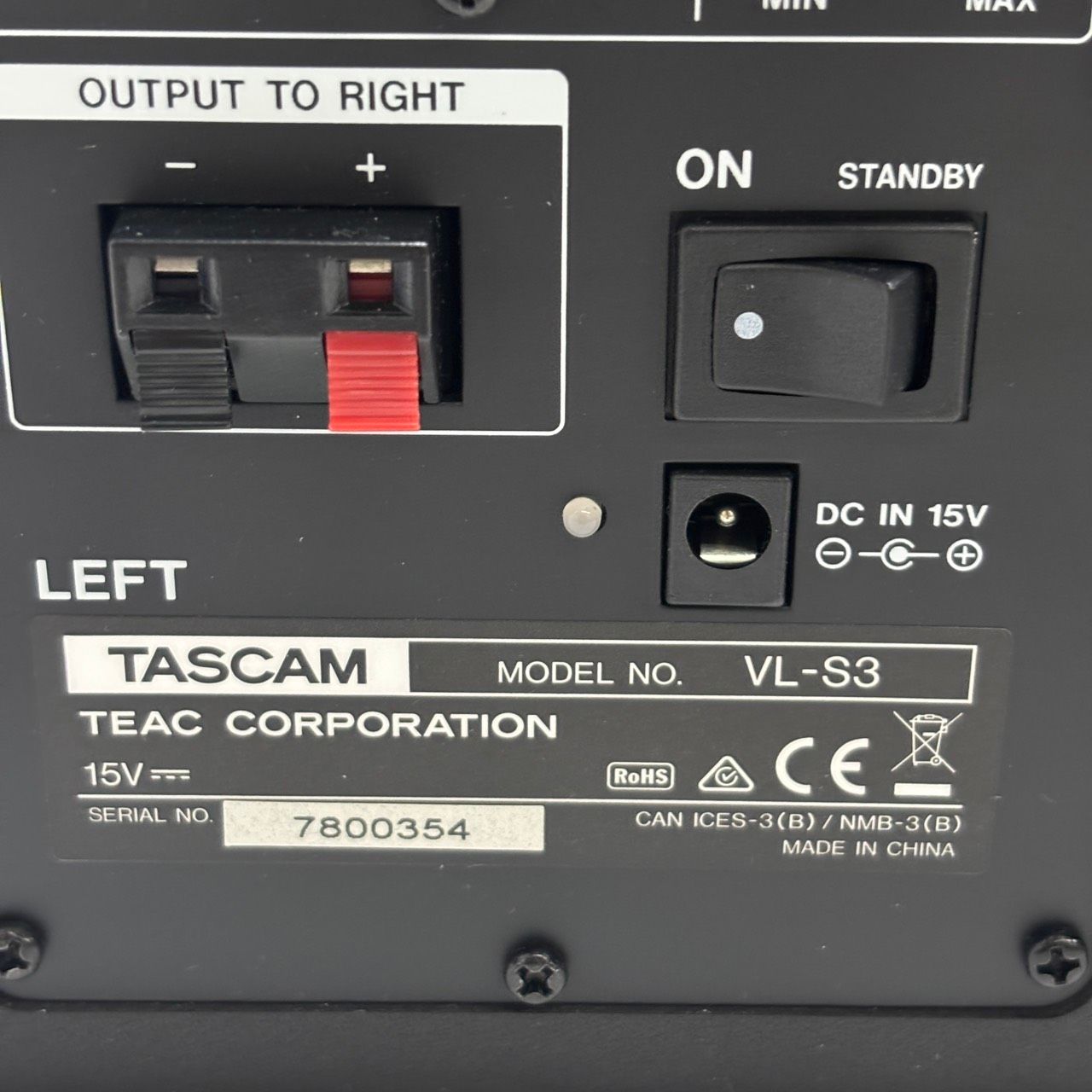 TASCAM(タスカム) VL-S3 2ウェイパワードモニタースピーカー 中古美品 TASCAM VL-S3 パワードモニタースピーカー ペア 中古 - メルカリ