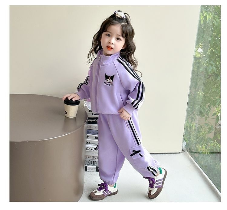 子供キッズかわいいリボン長袖ジャージ90 100 110 120 130 140 黒