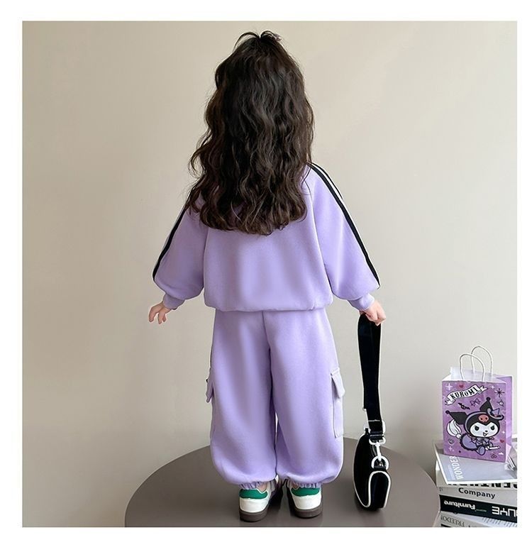 子供キッズかわいいリボン長袖ジャージ90 100 110 120 130 140 黒
