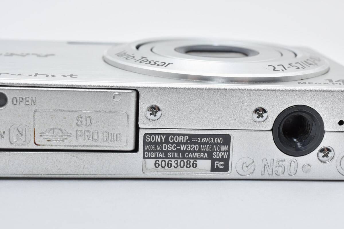 ☆良品☆ ソニー SONY DSC-W320 コンパクトデジタルカメラ ☆ L59#8139