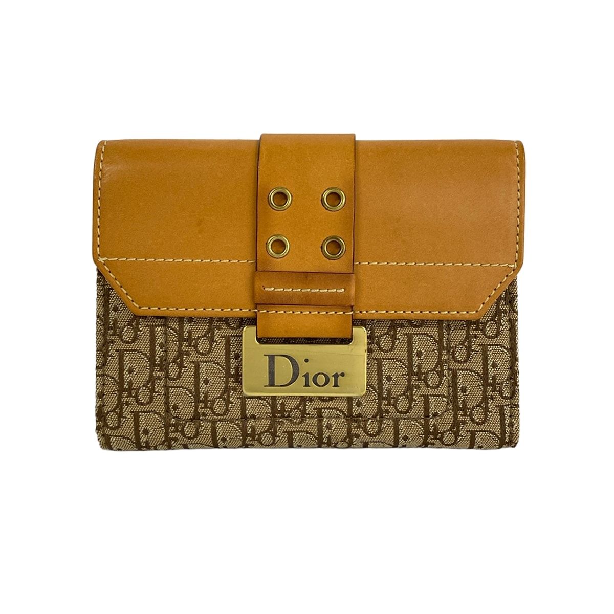 Dior ディオール Dior Caro Scarlet ウォレット S5032UWHC 二つ折り 