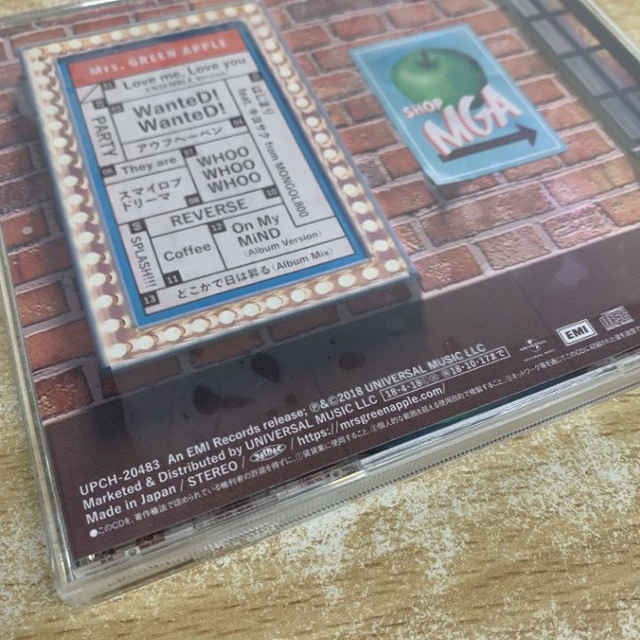 ○01)【1点限り!】Mrs. GREEN APPLEのCD 4点セット/ミセス・グリーン