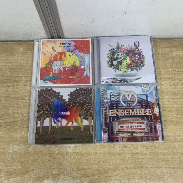 ○01)【1点限り!】Mrs. GREEN APPLEのCD 4点セット/ミセス・グリーン