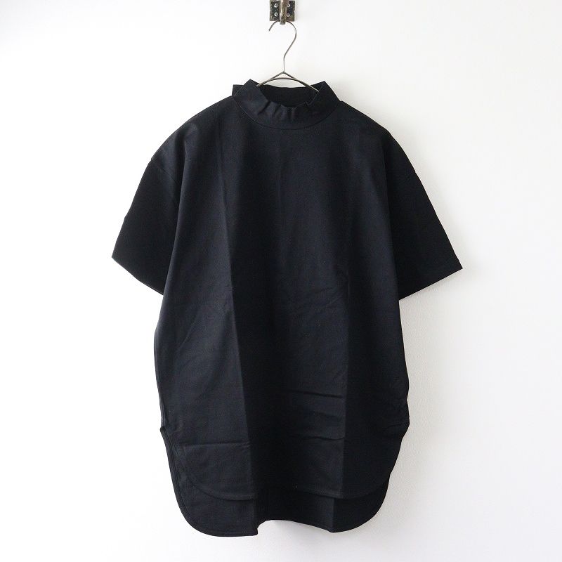 2022SS マチャット MACHATT バックオープンハイネックTシャツ