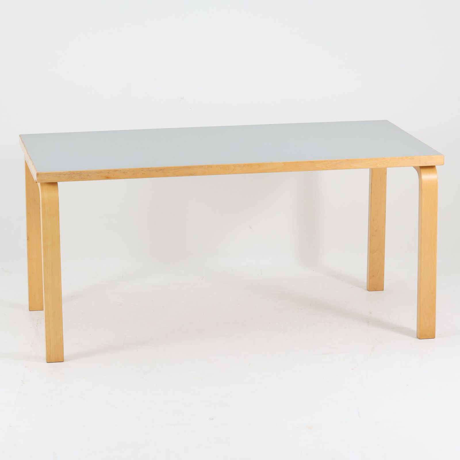 【東風様ご検討中。出品は10/31迄　アルテック　83 テーブル　引取可能】 Alvar Aalto ダイニングテーブル 81A バーチ×リノリウム 幅150cm Artek
