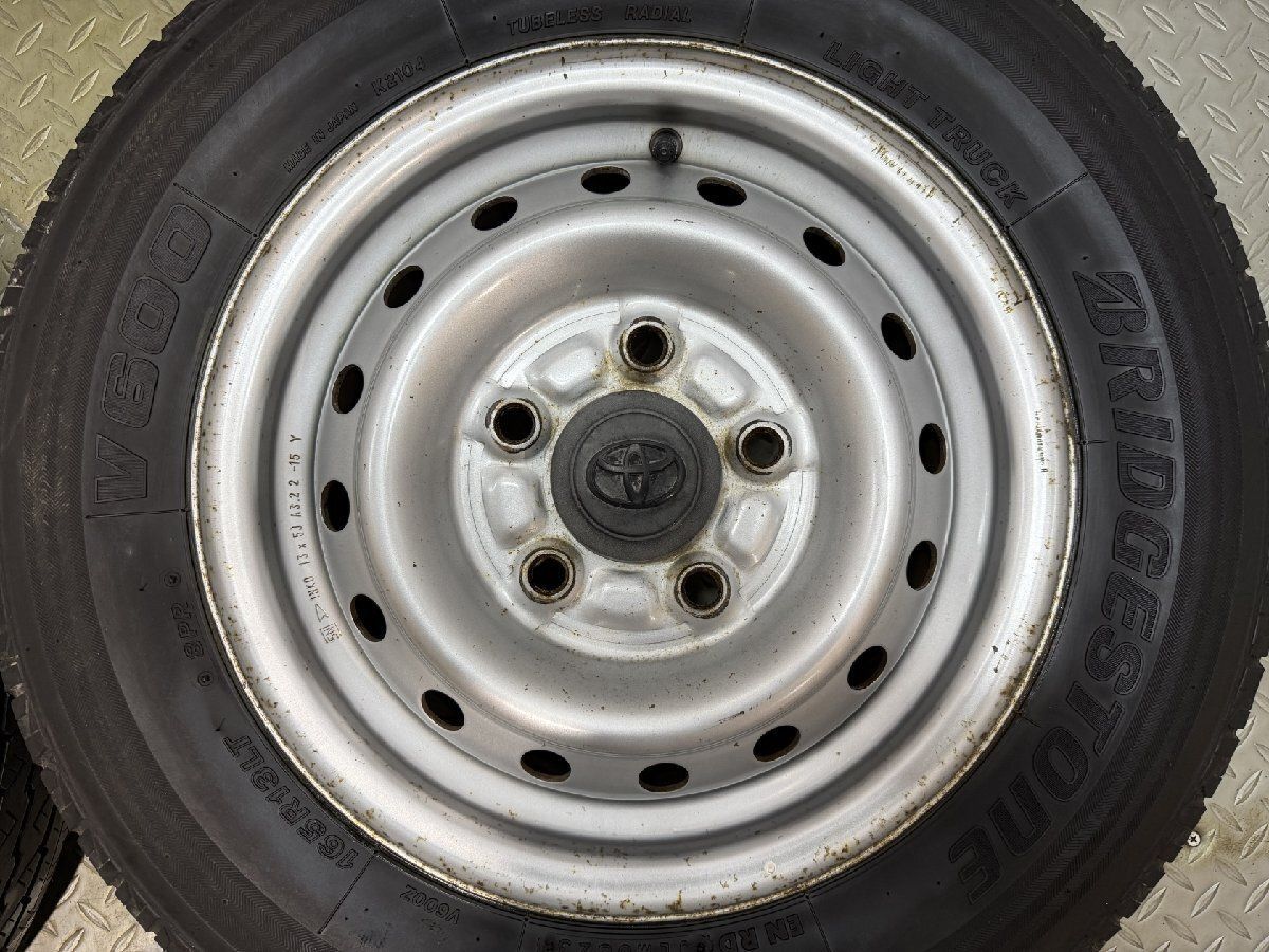 BS V600 165R13LT 8PR】夏タイヤ【トヨタ ライトエース/タウンエース BS V600 165R13LT 8PR】夏タイヤ【トヨタ ライトエース/タウンエース