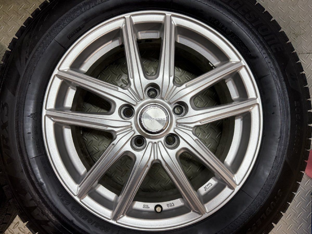 BS BLIZZAK VRX3 205/65R16】スタッドレス【ECO FORME SE-20 16インチ 
