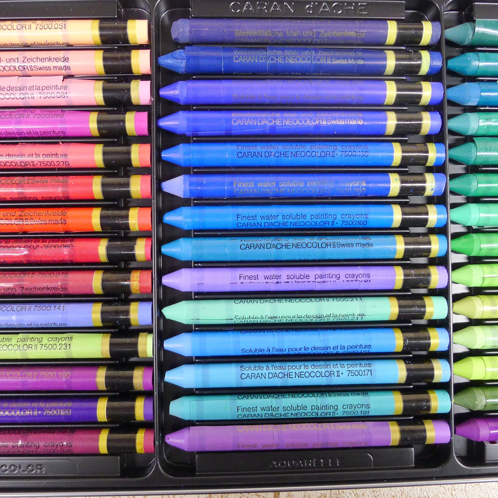 アート用品 Caran d'Ache/カランダッシュ NeocolorⅡ/ネオカラーⅡ