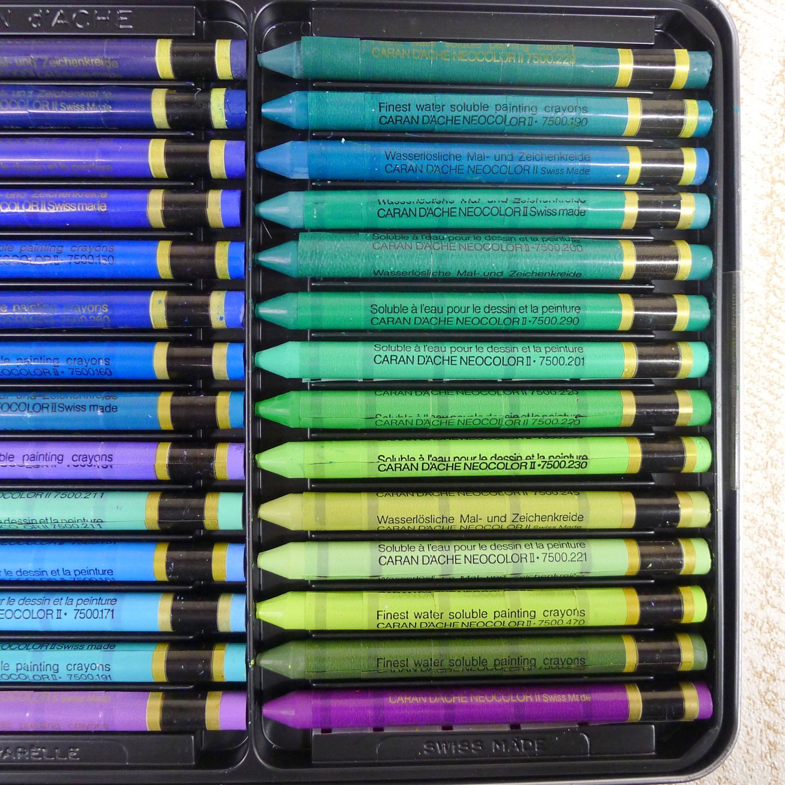 アート用品 Caran d'Ache/カランダッシュ NeocolorⅡ/ネオカラーⅡ